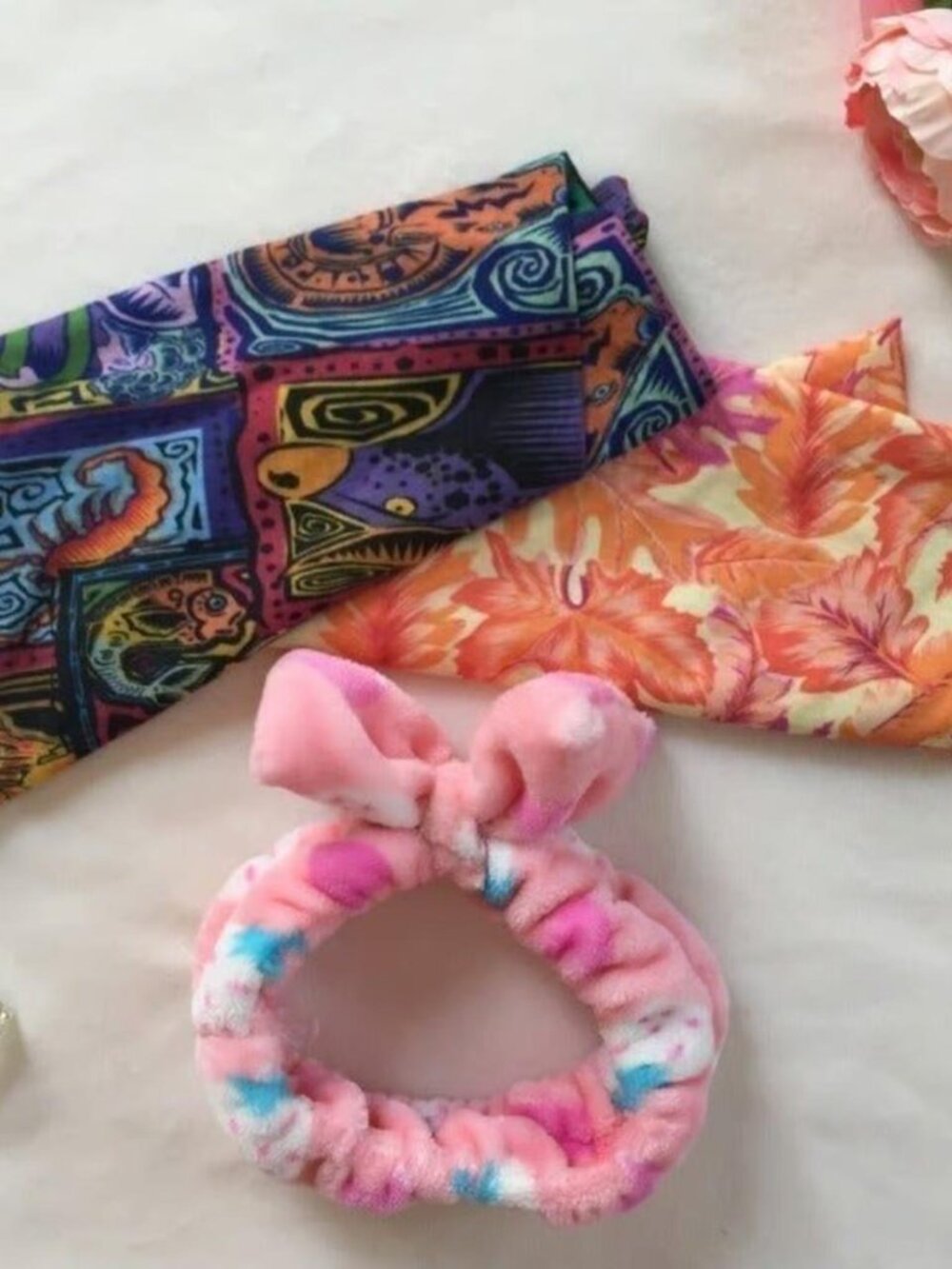 Face-Washing Headband and Headsox Set of 3